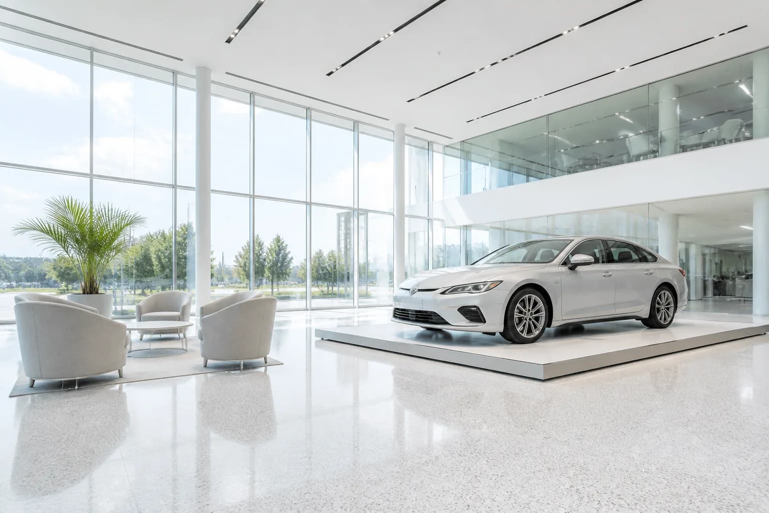Inside a Sansai showroom